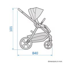 Maxi-Cosi Oxford+ 2027 capazo plegable y plegado automático con una mano