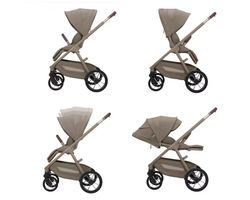 Maxi-Cosi Oxford+ 2027 capazo plegable y plegado automático con una mano