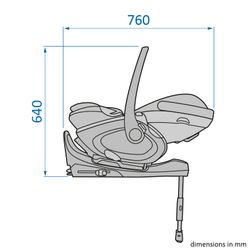Maxi-Cosi Pebble Slide Pro + Base isofix FamilyFix Slide Pro