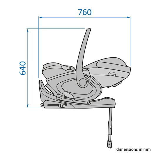 Maxi-Cosi Pebble Slide Pro + Base isofix FamilyFix Slide Pro