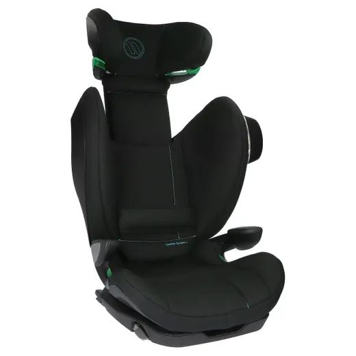 MaxSpace Smart de Avionaut color negro + Reposapiés universal Booster Footrest de Swandoo