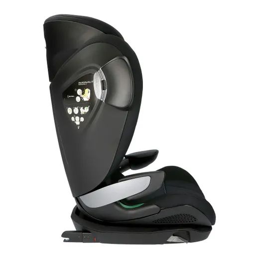 MaxSpace Smart de Avionaut color negro + Reposapiés universal Booster Footrest de Swandoo