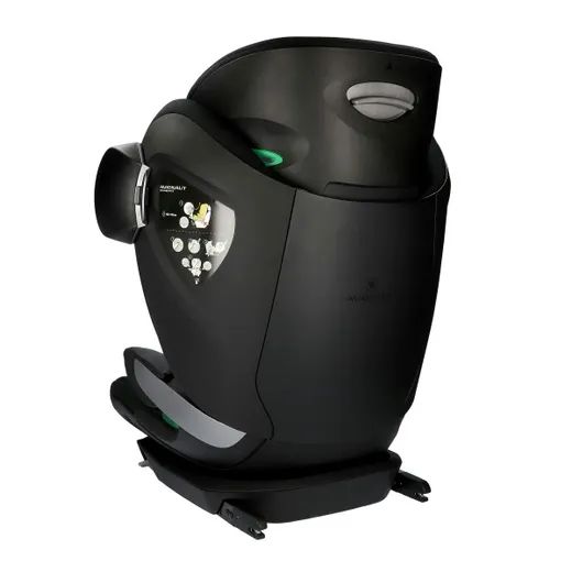 MaxSpace Smart de Avionaut color negro + Reposapiés universal Booster Footrest de Swandoo