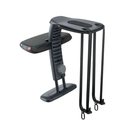 MaxSpace Smart de Avionaut color negro + Reposapiés universal Booster Footrest de Swandoo