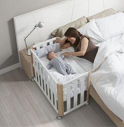 Minicuna colecho DOCO Sleeping 50x90cm de Cotinfant con colchón