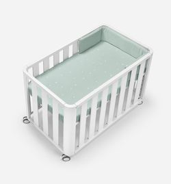 Minicuna colecho DOCO Cotinfant 50x90cm Blanca + Textil