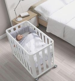 Minicuna colecho DOCO Cotinfant 50x90cm Blanca + Textil