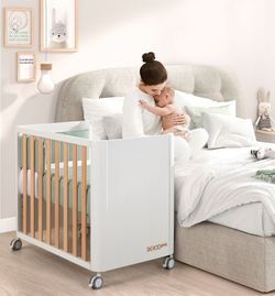 Minicuna Doco Sleeping Style 50x90 Blanco Natural + Textil