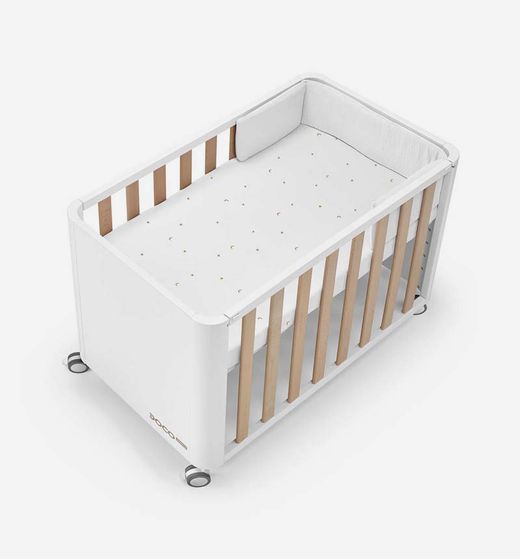 Minicuna Doco Sleeping Style 50x90 Blanco Natural + Textil