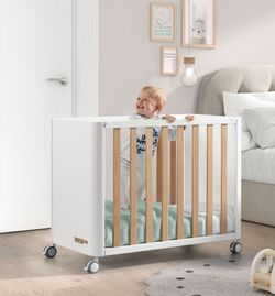 Minicuna Doco Sleeping Style 50x90 Blanco Natural + Textil