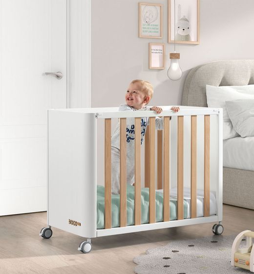Minicuna Doco Sleeping Style 50x90 Blanco Natural + Textil