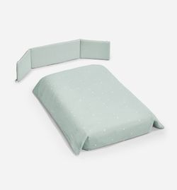 Minicuna Doco Sleeping Style 50x90 Blanco Natural + Textil
