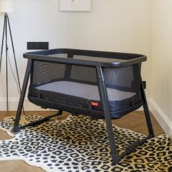 Minicuna evolutiva transpirable 4 en 1 Somnia Fresh All Black