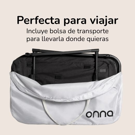Minicuna evolutiva transpirable 4 en 1 Somnia Fresh All Black
