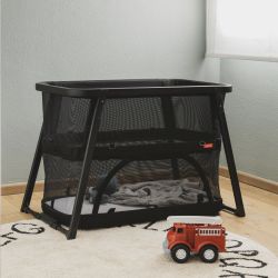 Minicuna evolutiva transpirable 4 en 1 Somnia Fresh All Black