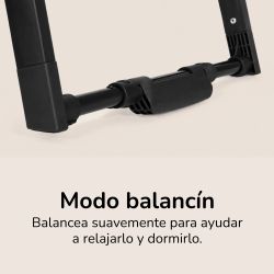 Minicuna evolutiva transpirable 4 en 1 Somnia Fresh All Black