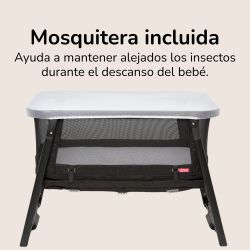 Minicuna evolutiva transpirable 4 en 1 Somnia Fresh All Black