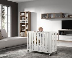 Minicuna colecho DOCO Sleeping de Cotinfant 50x90 Blanco + Textil