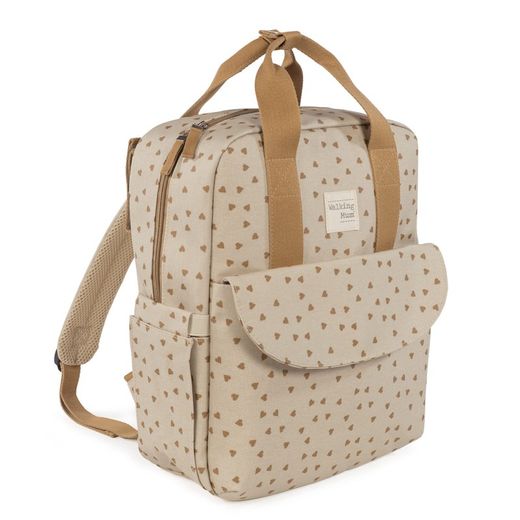 Mochila Corazones Poppy de Walking Mum