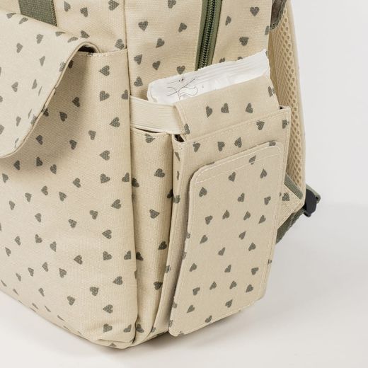 Mochila Corazones Poppy de Walking Mum