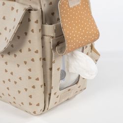Mochila Corazones Poppy de Walking Mum