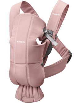 Mochila Porta Bebé Babybjörn Mini Algodón