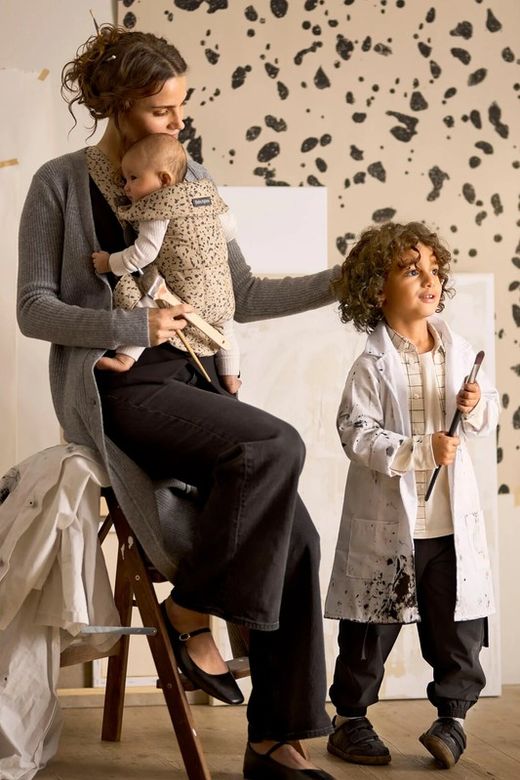 Mochila Porta Bebé Babybjörn Mini Algodón