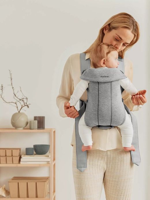 Mochila Porta Bebé Babybjörn Mini 3D Jersey