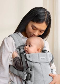 Mochila porta bebé Harmony tejido Mélange de Babybjörn