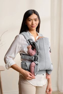 Mochila porta bebé Harmony tejido Mélange de Babybjörn