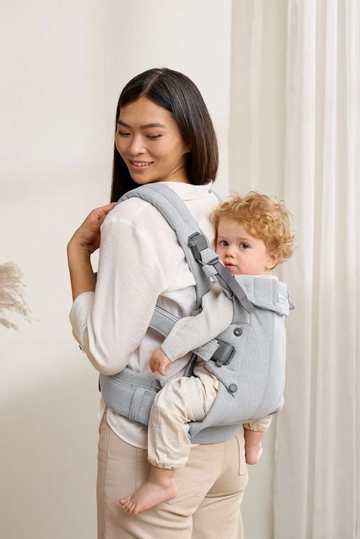 Mochila porta bebé Harmony tejido Mélange de Babybjörn