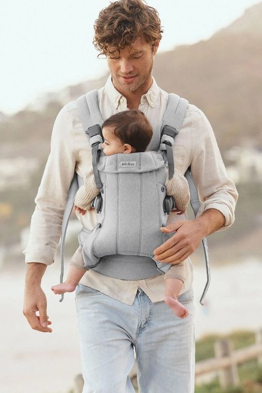 Mochila porta bebé Harmony tejido Mélange de Babybjörn