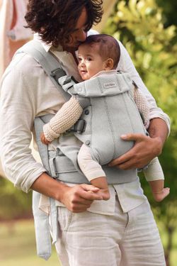 Mochila porta bebé Harmony tejido Mélange de Babybjörn