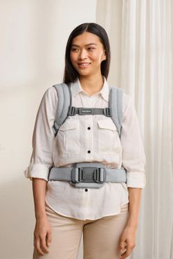 Mochila porta bebé Harmony tejido Mélange de Babybjörn