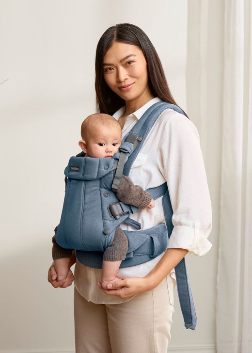 Mochila porta bebé Babybjörn Harmony tejido cepillado