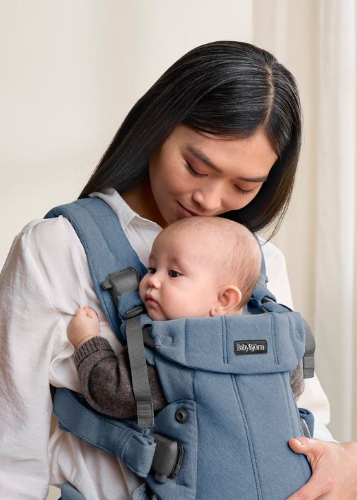 Mochila porta bebé Babybjörn Harmony tejido cepillado