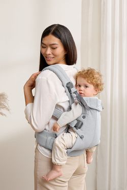 Mochila porta bebé Babybjörn Harmony tejido cepillado