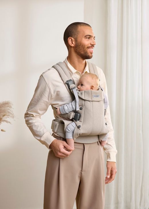 Mochila porta bebé Babybjörn Harmony tejido cepillado