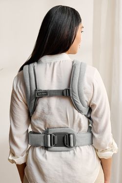 Mochila porta bebé Babybjörn Harmony tejido cepillado