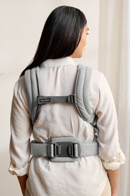 Mochila porta bebé Babybjörn Harmony tejido cepillado
