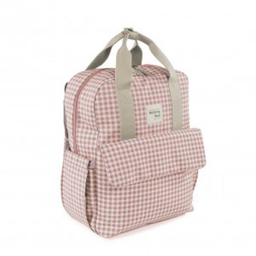 Mochila Walking Mum I Love Vichy color rosa