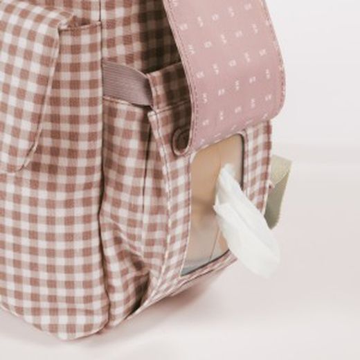 Mochila Walking Mum I Love Vichy color rosa
