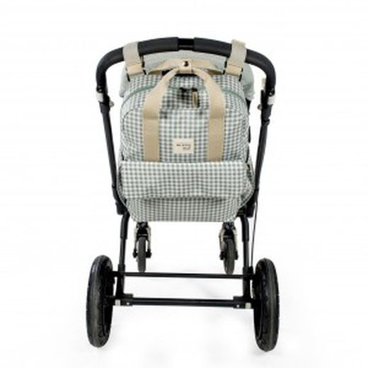 Mochila Walking Mum I Love Vichy color verde