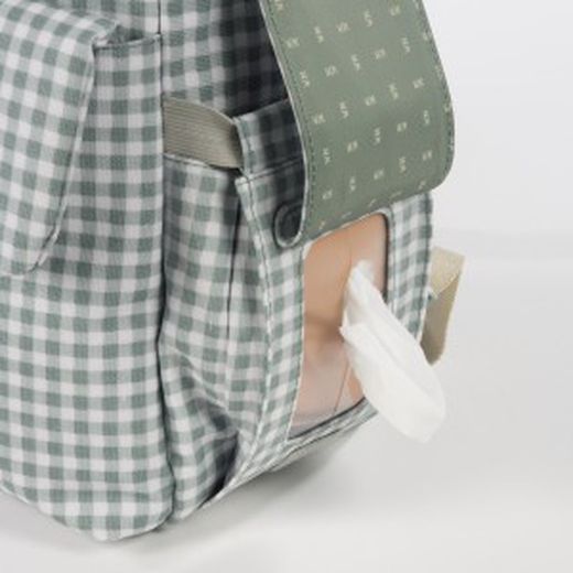 Mochila Walking Mum I Love Vichy color verde