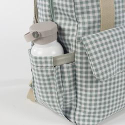 Mochila Walking Mum I Love Vichy color verde