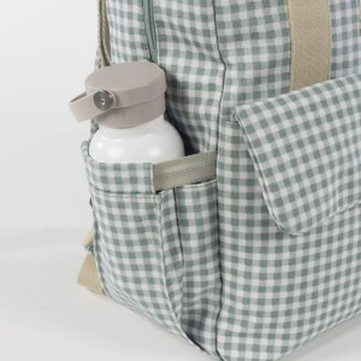 Mochila Walking Mum I Love Vichy color verde