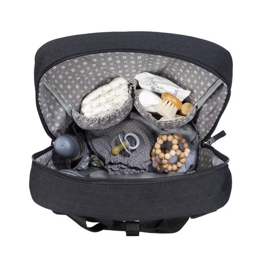 Mochila XL Eco Dad Black de Walking Mum
