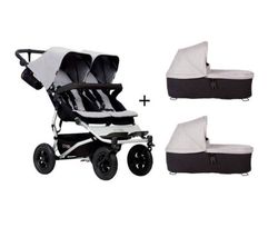 Mountain Buggy Duet con 2 capazos