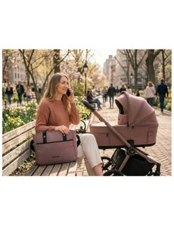 Muuvo Fold Dúo con capazo plegable y accesorios