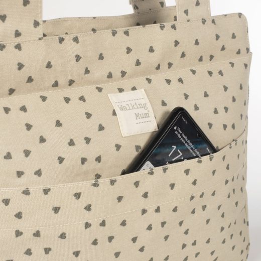 Organizador Corazones Poppy de Walking Mum